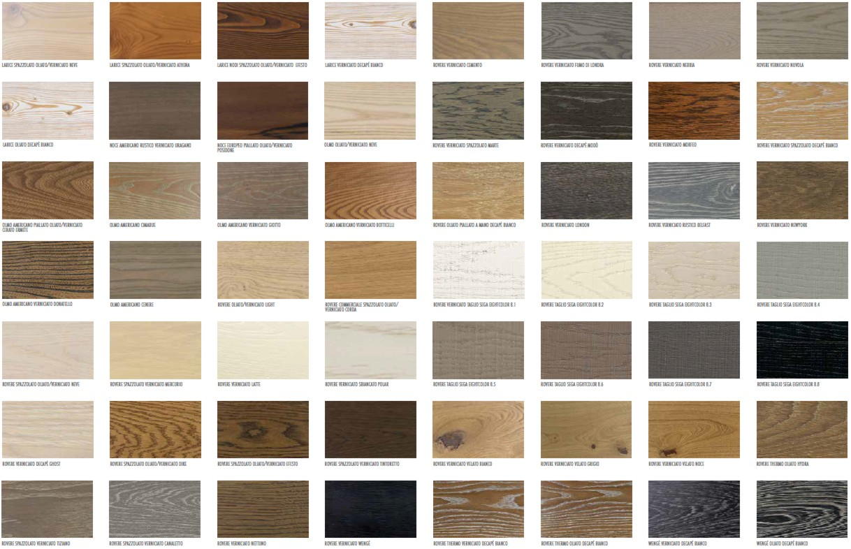 Colori Parquet: come scegliere il Colore del pavimento in legno?
